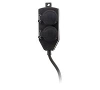 Boîtier de Dérivation Étanche ZENITECH 4 Prises IP44 et Câble 5M