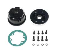 Boîtier de différentiel Central RC for Arr-ma 1/10 for Kraton for Outcast 4S V2 BLX 1/8 for Mojave 4S BLX Pièces de Mise à Niveau(Zwart)