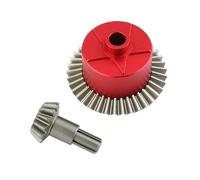 Boîtier de différentiel en métal, pignon de différentiel 37T, pignon d'entrée 13T for AR-RMA 1/10, for KRA-Ton et for Sen-Ton 4x4 - Pièces de Mise à Niveau(Rot)