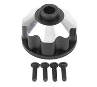Boîtier De Différentiel Rc Universel En Alliage D'aluminium, Couvercle De Boîtier De Différentiel Avant, Central Et Arrière Pour Camion Traxxas 1/10, Noir