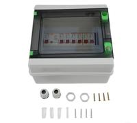 Boîtier de disjoncteur résistant aux intempéries pour la maison et l'extérieur, avec indice d'étanchéité IP65 et détection rapide des défauts (HA-9WAY)