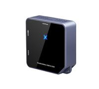 Boîtier de disque dur 10 Gbit/s USB 3.2 4K HDTV de chargement pour disques durs 2230 NVMe SATA systèmes de refroidissement Boîtier externe en alliage d'aluminium
