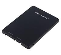 Boîtier de disque dur 52265 : M.2 PnP SATA III aluminium SATA noir QOLTEC