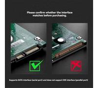 Boîtier de disque dur de type C Boîtier de disque dur SSD SATA Boîtier externe