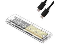Boîtier de disque dur double protocole, affichage numérique intelligent USB3.2 10 Gbit/s pour boîtier de disque dur 2230-2280