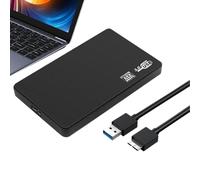 Boîtier de disque dur externe pour stockage de données | Étui de protection pour disque dur pour professionnels, éditeurs vidéo, étudiants, créateurs de contenu