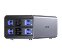 UNITEK Boitier de Disque Dur Externe Vide pour disques 2.5'/3.5' Raid 2 Baies USB 3.2 10Gbps