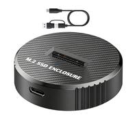 Boîtier de Disque Dur Hautes avec Assemblage sans Outil et Construction en Plastique sécurisée pour boîtier Compatible Nvme et SATAs NVMe / satas