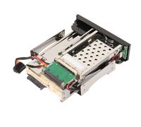 Boîtier de disque dur interne 2,5 pouces 3,5 pouces, Double baie, 6Gbps, échangeable à chaud, bonne Dissipation thermique, Cage de support Mobile pour disque dur sans plateau