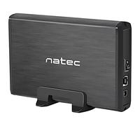 Boîtier de disque dur NKZ-0448 : 3,5" SATA III, USB 3.0 aluminium RHINO NATEC