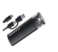 Boîtier de disque dur pour un transfert de données efficace de 10 Gbit/s, prend en charge les interfaces doubles protocoles en option