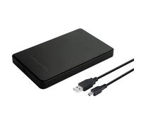 Boîtier de disque dur SATA II vers USB2.0, 2.5 pouces, pour stockage externe SSD, avec câble usb 2.0