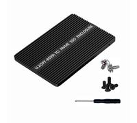 Boîtier de disque dur SFF-8639 vers Nvme pour 2,5" pour carte adaptateur d'ordinateur avec boîtier en aluminium durable