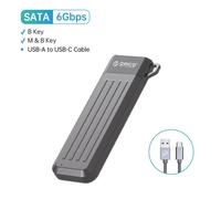 boîtier de disque dur SSD NvMe PCIe, 6Gbps/10Gbps, Type C vers sata 3.0/NVME, dissipateur de chaleur