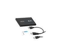 Boîtier de disque dur UA0041B : 2,5" PnP et hot-plug noir USB, SATA LOGILINK