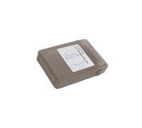 Boîtier de disque dur UA0133B : 3,5" noir mat.Aller : plastique LOGILINK