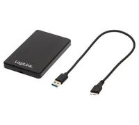 Boîtier de disque dur UA0339 : 2,5" PnP, commande 1x HDD 2,5" et SSD LOGILINK