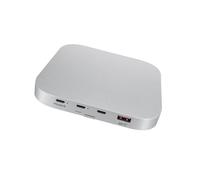 Boîtier de disque solide à vitesse rapide pour petit ordinateur avec hôte USB et concentrateur USB C en aluminium de chargement multiple