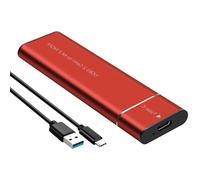 Boîtier de disque solide avec transfert rapide de 5 Gbit/s en aluminium Dissipation de la chaleur Connexion de type C