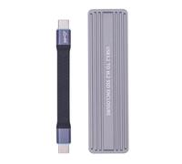 Boîtier de disque solide USB C 3.2 Gen2x2 jusqu'à 20 Gbit/s de transfert de données deux protocoles pour boîtier de disque 2242/2280