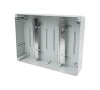 Boîtier de distribution 24 circuits - IP65 - Étanche à la pluie - Pour maison, chantier et utilisation industrielle - Boîte à fusibles en plastique ABS