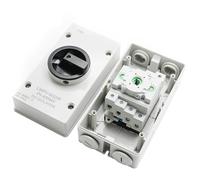 Boîtier de distribution à interrupteur rotatif PV DC 1200 V 32 A IP66 LWPV-N32/R, 1 pièce