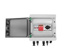 Boîtier de distribution CC étanche for installation en surface, 1 entrée/1 sortie, 1000 V, IP65, protection contre les surtensions et la foudre, boîtier combinaison