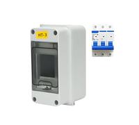 Boîtier de distribution d ' électricité résistant à la bonne résistance avec sécurité à 2 positions pour garages, boîte de circuit facile à installer