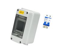 Boîtier de distribution d ' électricité résistant à la bonne résistance avec sécurité à 2 positions pour garages, boîte de circuit facile à installer