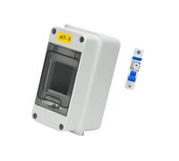 Boîtier de distribution d ' électricité résistant à la bonne résistance avec sécurité à 2 positions pour garages, boîte de circuit facile à installer