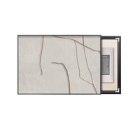 Boîtier De Distribution électrique Décoratif en Aluminium, Tableau Mural Décoratif, Couvercle en PVC, Boîtier De Commutation Blindé Créatif pour Salon Et Chambre à, Style6, 55x45cm/21.7x17.7inch