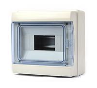 Boîtier de distribution en saillie IP65 / 1 rangée - 8 modules