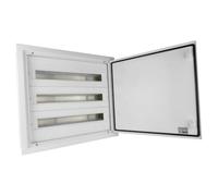 Boîtier de distribution IP54 DARP-72 3 x 24 - Encastré - Pour porte en aluminium - 9.324 E-P 6750