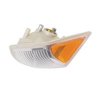 Boîtier de Feu de Position Latéral ABS, Couvercle de Clignotant de Remplacement pour 2007 2010, Coque de Lampe Indicateur Latéral Avant à Ajustement Direct (Gauche)