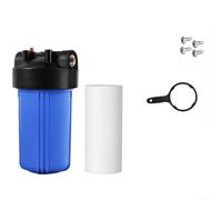 Boîtier de filtre à eau PP 28 kg - Filtre à eau en polypropylène résistant | Débit quotidien de 24 000 L, purification de toute la maison, élimine les sédiments, protection contre la rouille
