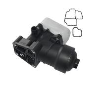 Boîtier de filtre à huile Filtre à huile refroidisseur d'huile compatible avec A1 A3 Altea Leon Toledo Rapid Roomster Yeti Beetle Caddy Go-lf Polo, remplacement pour 03L115389