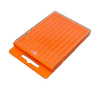 Boîtier de foret facilement accessible. Système d'extraction permettant un retrait rapide de l'outil. Design flexible pour une solution de rangement polyvalente. Boîte pliable