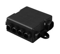 Boîtier de fusibles à 5 voies, bloc de distribution d’alimentation 12 V/24 V avec porte-fusibles à lames de 30 A, 60 A, 80 A, 100 A et 250 A pour autoradio, véhicule électrique,