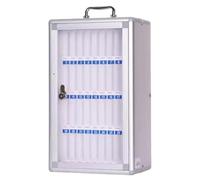 Boitier De Gestion Téléphone Étudiant Armoire De Rangement Mobile pour École Portable Casier Téléphonique pour Salle De Sport Armoire Téléphonique Bibliothèque Boîte Rangement(36 Bits)