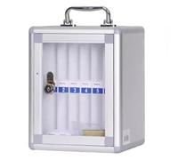 Boitier De Gestion Téléphone Étudiant Armoire De Rangement Mobile pour École Portable Casier Téléphonique pour Salle De Sport Armoire Téléphonique Bibliothèque Boîte Rangement(12 Bits)