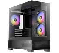 Boîtier de jeu en verre trempé Antec CX500M RGB MicroATX - Noir