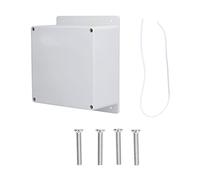 Boîtier de jonction d’alimentation en plastique ABS étanche, boîtier électrique ignifuge IP65 avec patte de fixation pour projets électroniques DIY, boîtier de câblage à montage en