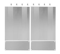 Boîtier de jonction de PCB en aluminium, boîtier de jonction en argent mat de Type fendu, bricolage