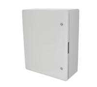 Boîtier de Jonction Étanche de Distribution en Saillie IP65 500x400x180 mm Gris - Coffret Armoire Électrique en ABS avec Plaque de Montage - Installations Murale pour Int./Ext. - Horoz Electric