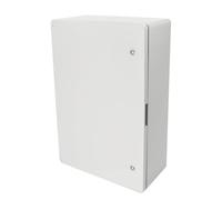 Boîtier de Jonction Étanche de Distribution en Saillie IP65 600x400x200 mm Gris - Coffret Armoire Électrique en ABS avec Plaque de Montage - Installations Murale pour Int./Ext. - Horoz Electric