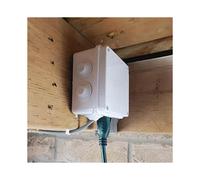 Boîtier de Jonction Étanche IP65 Boîtier Électrique Universel Anti-Poussière en Plastique ABS Boîte de Projet Extérieure et Intérieure