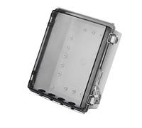 Boîtier de Jonction Extérieur - Boîtier de Prise avec Couvercle Transparent,Coffret Étanche avec Serrure pour la Sécurité des Équipements Électroniques et les Projets Électriques