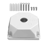 Boîtier de Jonction pour Caméra de Sécurité - Support de Montage Étanche 9 cm pour Caméra de Sécurité | Organisation Câbles Protection pour Parking École Extérieur Intérieur Couloir Appartement Garage