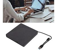 Boîtier de lecteur DVD externe portable USB3 0 USB2 5 Gbit/s pour ordinateur portable RW avec solution INIC3609 prend en charge les systèmes Windows Linux OS X