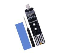 Boîtier de Lecteur NVMe Portable Type-c boîtier Mobile RTL9210B / JMS581DL Puce Compatible 2230 2242 2260 2280 boîtier NVMe